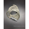 New type gray bike lock cable